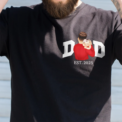 New Dad New Mom And Baby - Personalized T Shirt