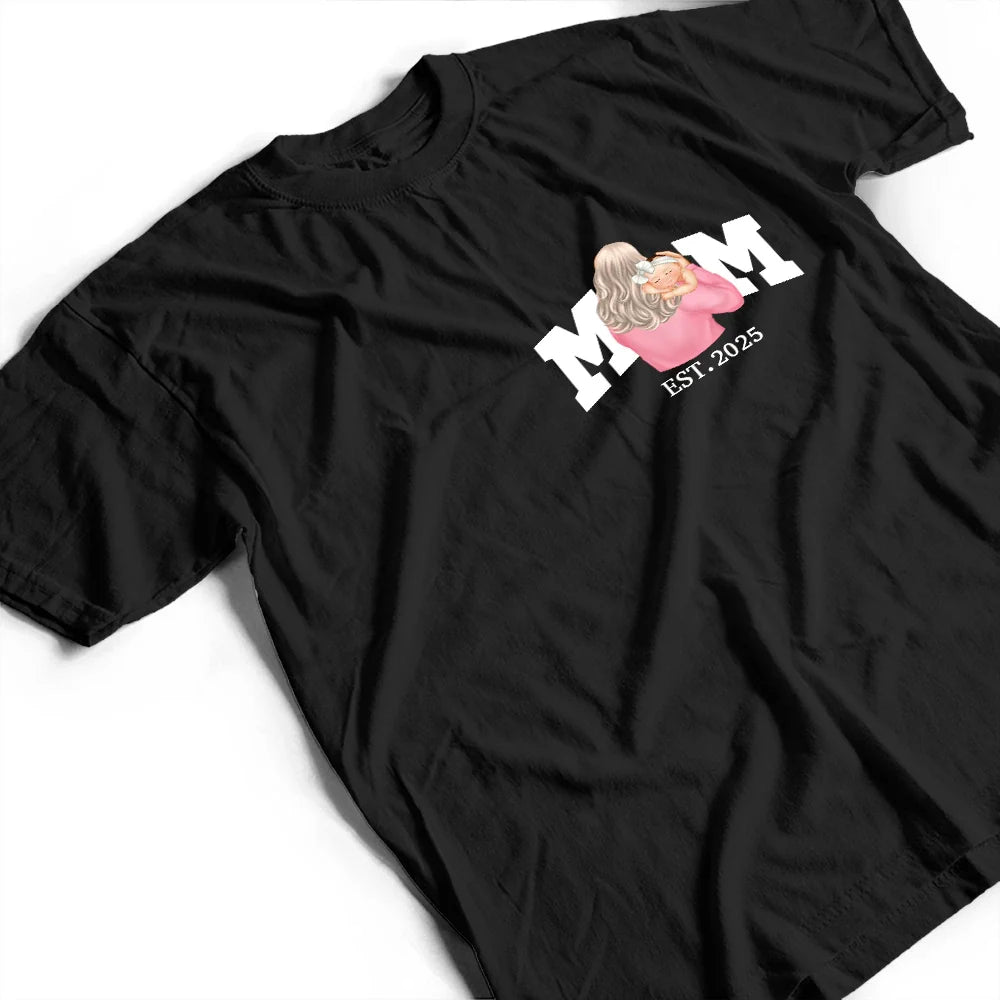 New Dad New Mom And Baby - Personalized T Shirt