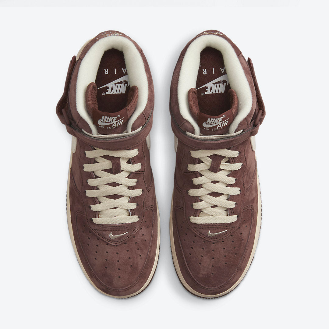 Men's Nike Air Force 1 Mid 'Chocolate' Shoes