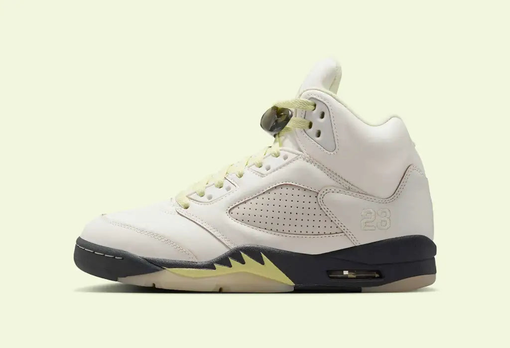 Men's Nike Air Jordan 5 Retro Luminous Green Shoes