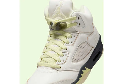 Men's Nike Air Jordan 5 Retro Luminous Green Shoes