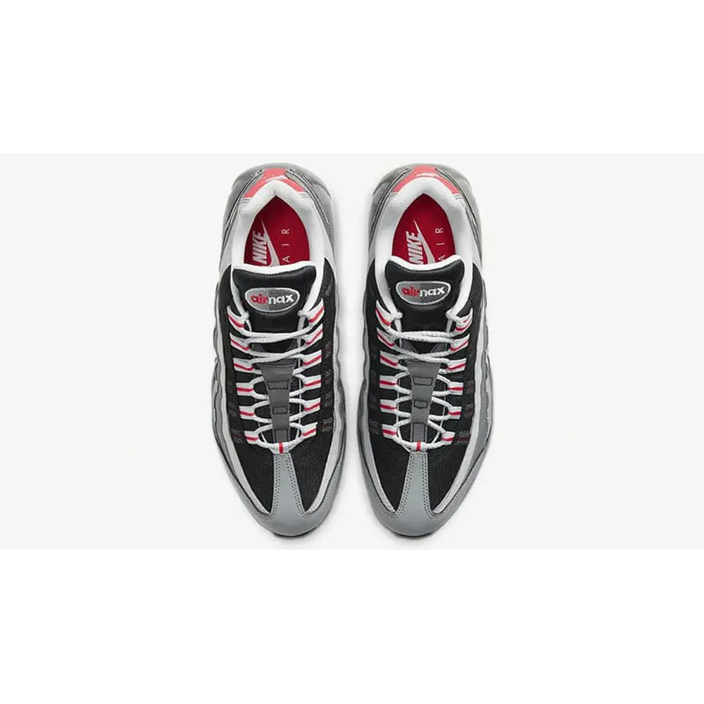 Men's Nike Air Max 95 Essential Particle Grey Red Shoes