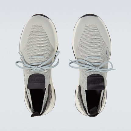 Men's Berluti Shadow Embroidered Grey Sneakers