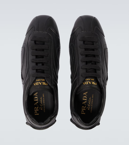 Men's Prada Montecarlo Re-Edition 2005 Leather Black Sneakers