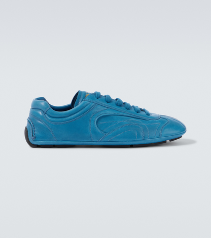 Men's Prada Montecarlo Re-Edition 2005 Leather Blue Sneakers