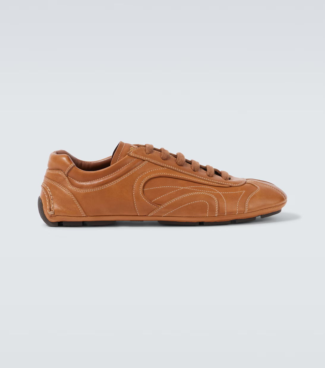 Men's Prada Montecarlo Re-Edition 2005 Leather Brown Sneakers