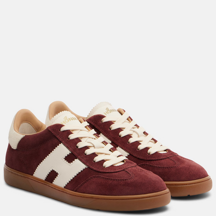 Men's Hogan Burgundy Sneakers