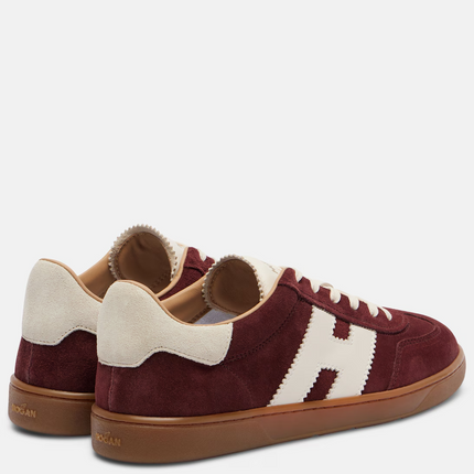 Men's Hogan Burgundy Sneakers