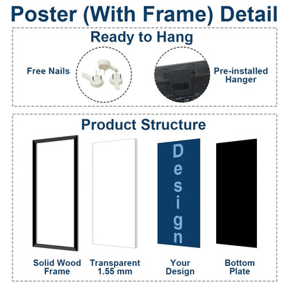 Custom Photo Pencil Sketch Family Dog Cat Portrait - Personalized Poster