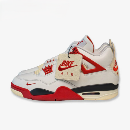 Men's Air Jordan 4 Retro OG SP x Nigel Sylvester 'Brick After Brick  Vintage Fire Red' Shoes