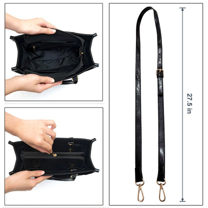This Awesome Mom Belongs To - Gift For Mother - Personalized Leather Bag