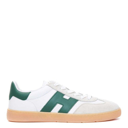 Men's Hogan White Green Sneakers