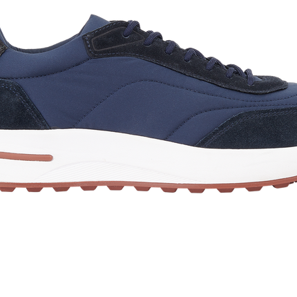 Men's Loro Piana Weekend Walk Navy Blue Sneakers