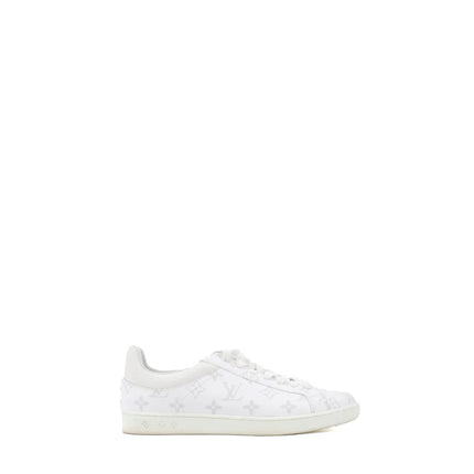 Men's Louis Vuitton Luxembourg Trainer White Sneakers
