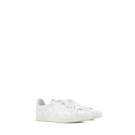 Men's Louis Vuitton Luxembourg Trainer White Sneakers