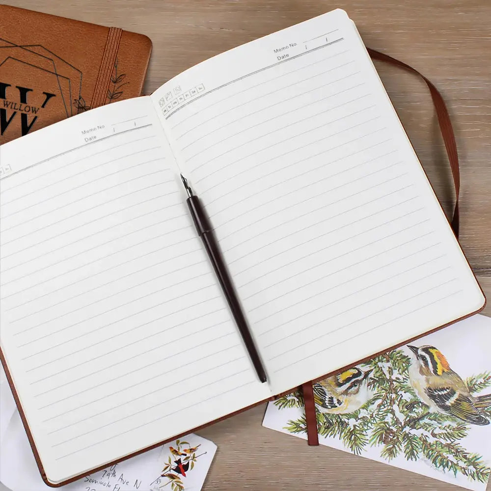 Teacher Thank You For Making A Difference - Personalized Leather Journal