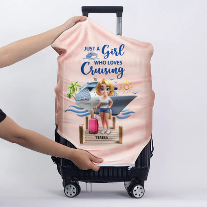 Travel All My Cruise Crap - Personalized Luggage Cover