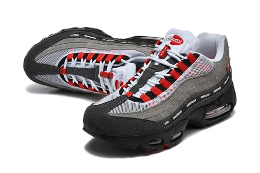 Men's UNDEFEATED x Nike Air Max 95 Fire Red Tokyo Bright Crimson  Shoes