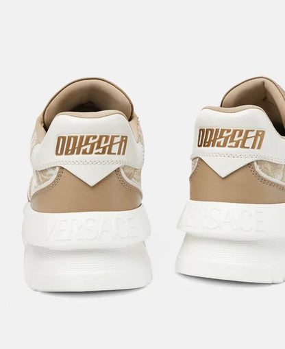 Men's Versace Odissea Beige Sneakers