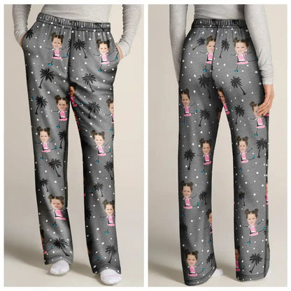 Custom Photo Best Dad Mom Ever - Personalized Pajama Pants