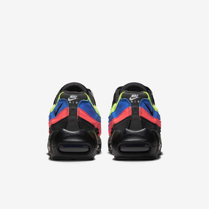 Men's Nike Air Max 95 Black Multi-Color Shoes