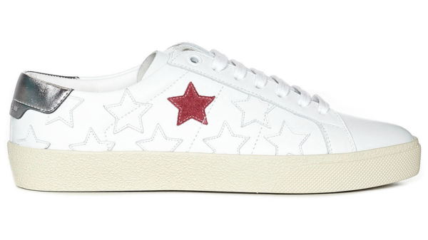 Men's Saint Laurent Court Classic SL06 White Sneakers