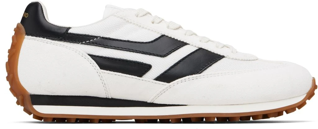 Men's Tom Ford Mick Panelled White Sneakers