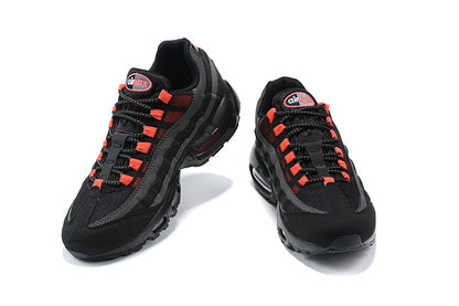 Men's Nike Air Max 95 Black Laser Crimson Shoes