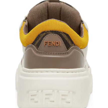 Men's Fendi Roma Match Brown Sneakers