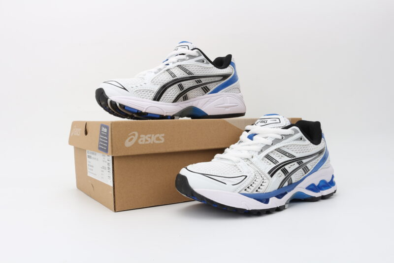 Men's  Asics Gel Kayano 14 'White Blue Black' Shoes