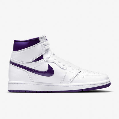 Men's Air Jordan 1 High 'Metallic Court Purple’ Shoes
