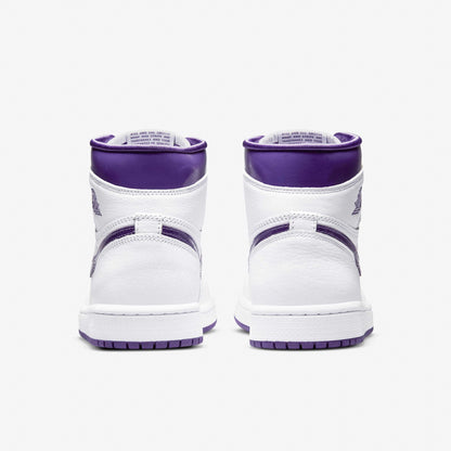Men's Air Jordan 1 High 'Metallic Court Purple’ Shoes