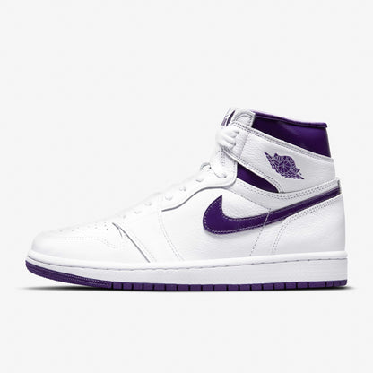 Men's Air Jordan 1 High 'Metallic Court Purple’ Shoes
