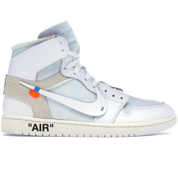 Men's Air Jordan 1 High 'High Off-White White’ Shoes