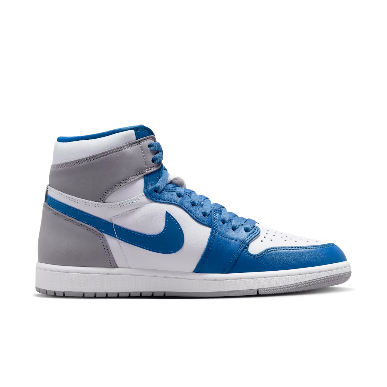 Men's Air Jordan 1 High 'True Blue’ Shoes