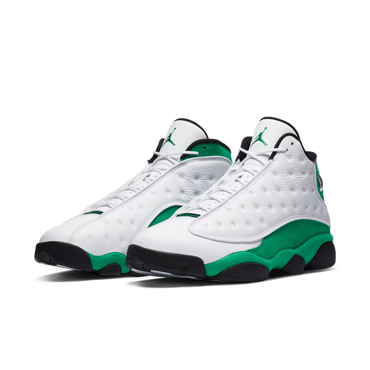 Men's Nike Air Jordan 13 Retro Lucky Green Shoes