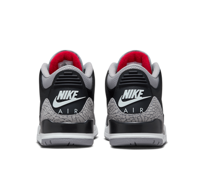 Men's Air Jordan 3 Black Cement Shoes