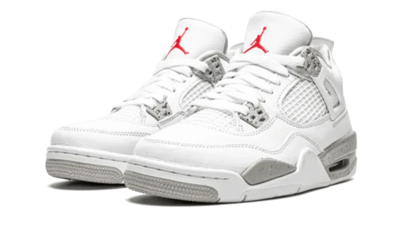 Men's Nike Air Jordan 4 Tech White Shoes