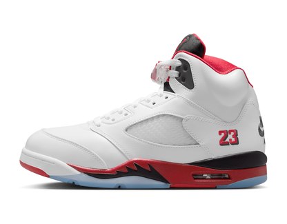 Men's Nike Air Jordan 5 Retro Fire Red Shoes