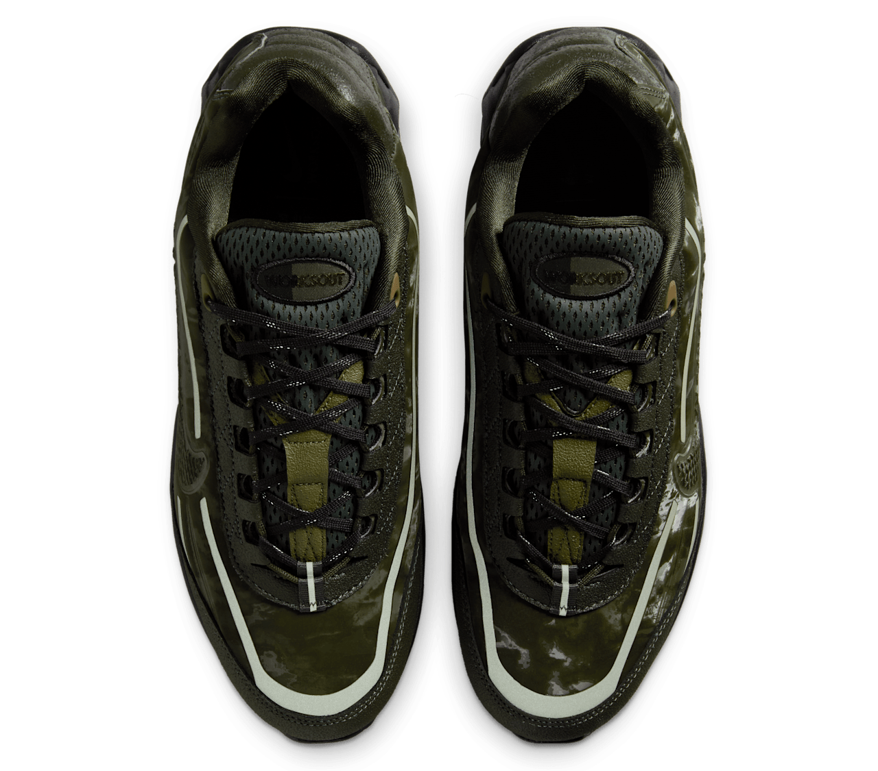 Men's Nike Air Max 95 Olive Black Shoes