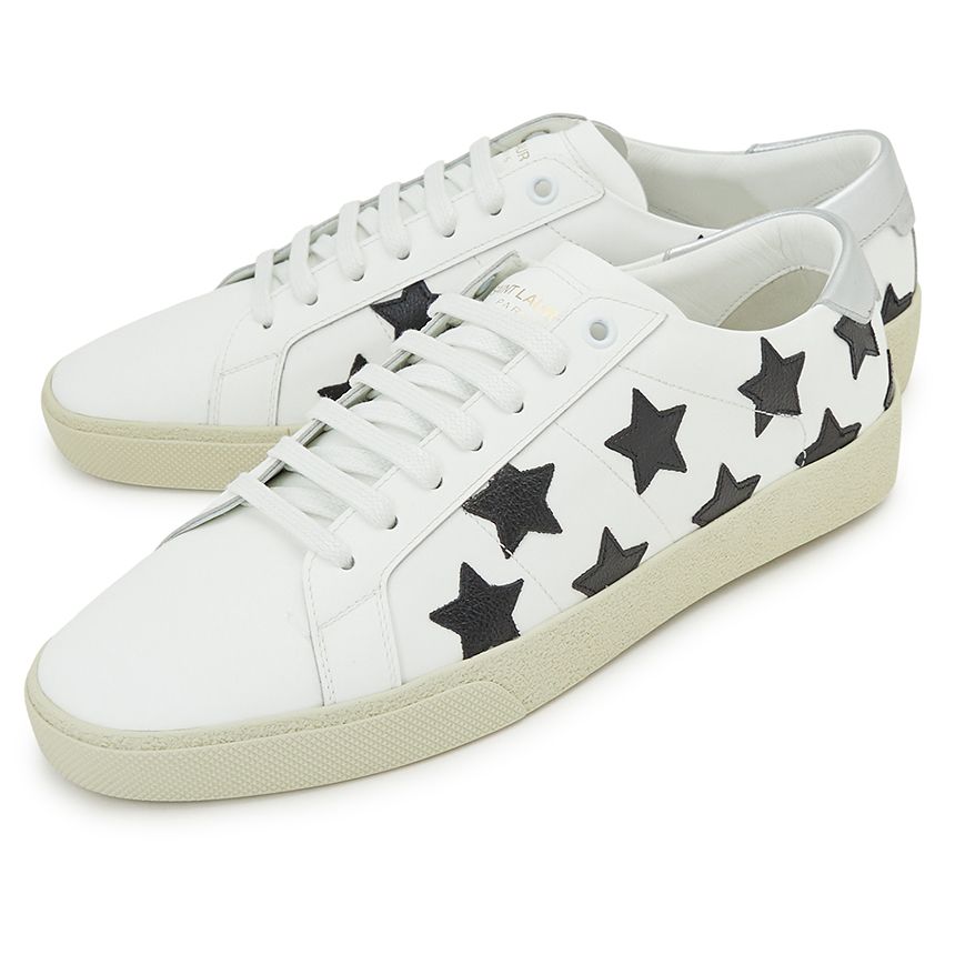 Men's Saint Laurent Court Classic SL06 White Sneakers