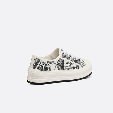 Men's Dior Walk’n’Dior Platform White Black Sneakers