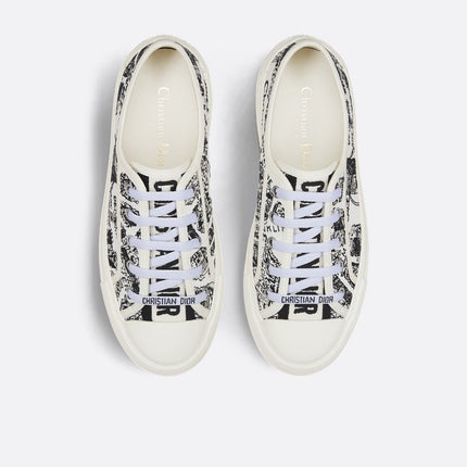 Men's Dior Walk’n’Dior Platform White Black Sneakers