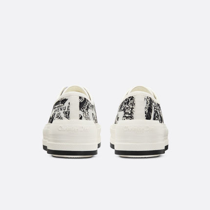 Men's Dior Walk’n’Dior Platform White Black Sneakers