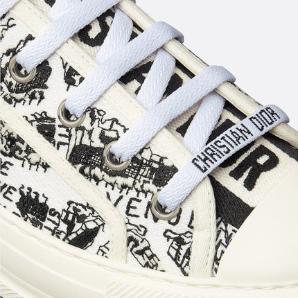 Men's Dior Walk’n’Dior Platform White Black Sneakers