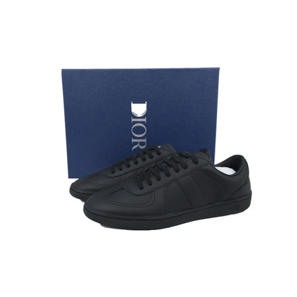 Men's Dior B01 Matchpoint Black Smooth Calfskin Sneakers