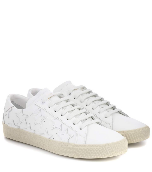 Men's Saint Laurent Court Classic SL06 All White Sneakers