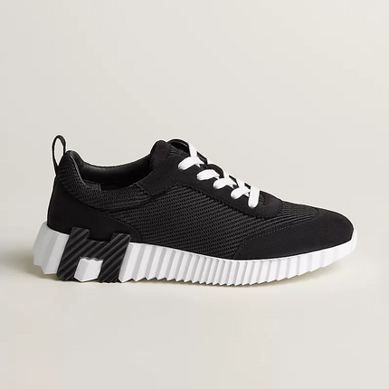 Men's Hermès Bouncing Black Sneakers
