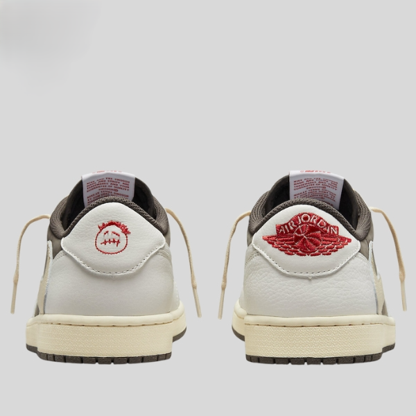 Men's Travis Scott x Air Jordan 1 Retro Low ‘ Reverse Mocha' Shoes