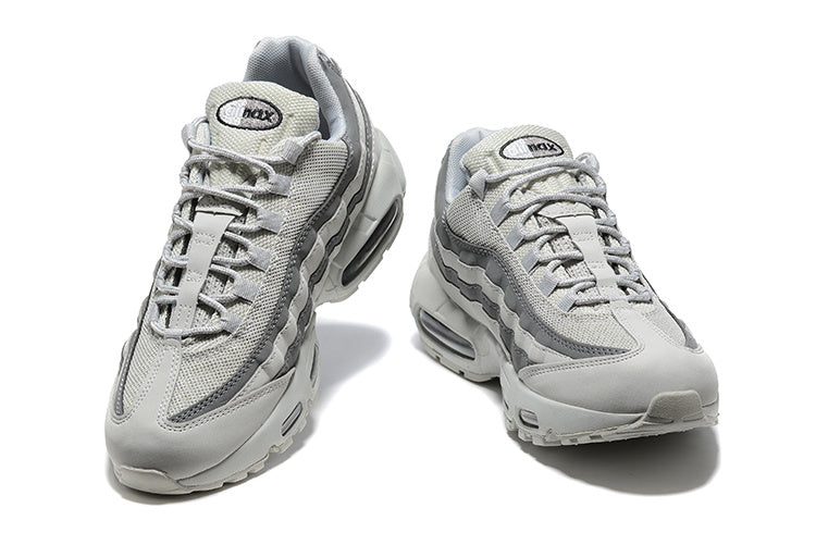 Men's Nike Air Max 95 Grey Midnight Navy Shoes